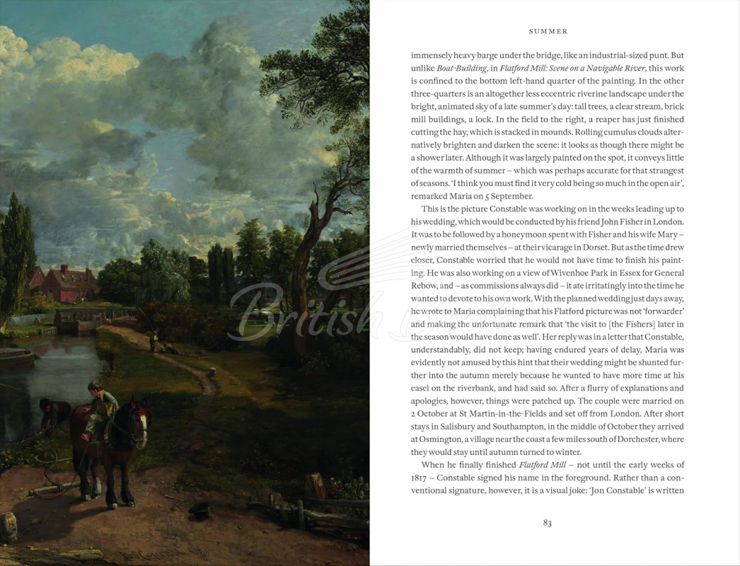 Книга Constable's Year: An Artist in Changing Seasons изображение 9