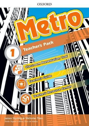 Книга для вчителя Metro 1 Teacher's Book зображення