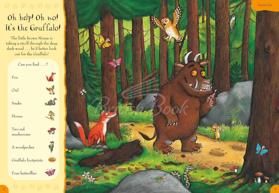 Книга The Gruffalo and Friends Search and Find зображення 1