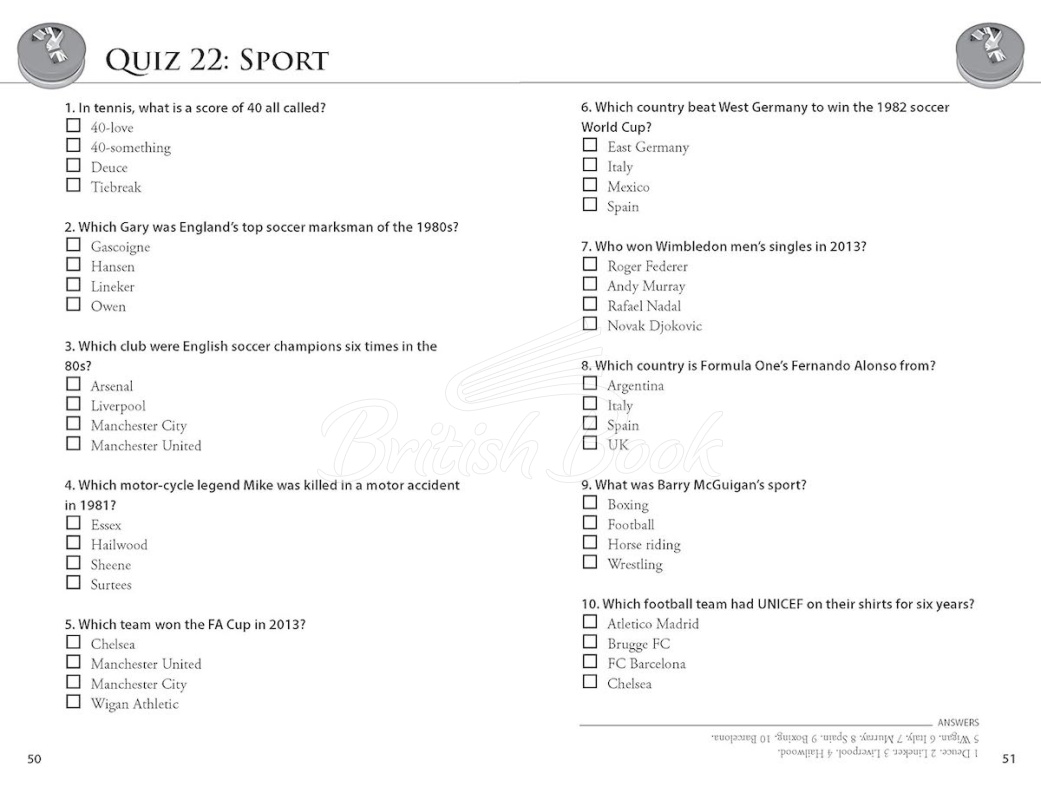 Книга The Big British Quiz Book зображення 1