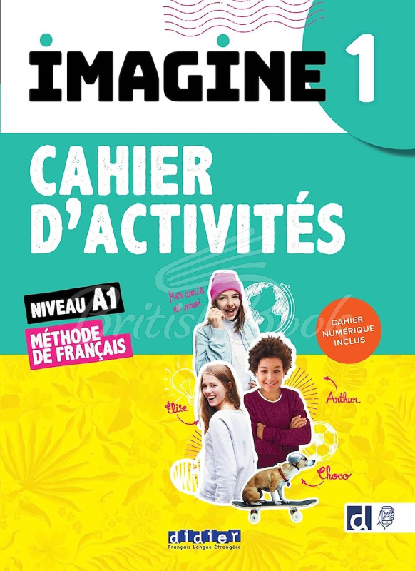 Робочий зошит Imagine 1 Cahier d'activités avec Cahier Numérique et didierfle.app зображення