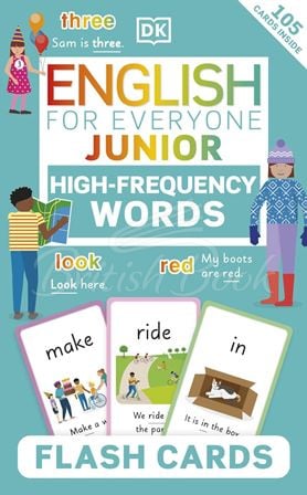 Карточки English for Everyone Junior: High-Frequency Words Flash Cards изображение