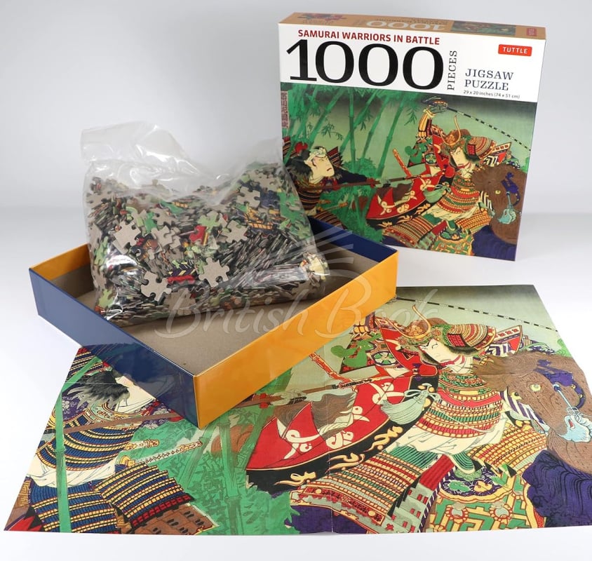 Пазл Samurai Warriors in Battle 1000 Pieces Jigsaw Puzzle изображение 2