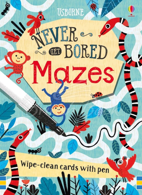 Карточки с маркером Never Get Bored: Mazes изображение