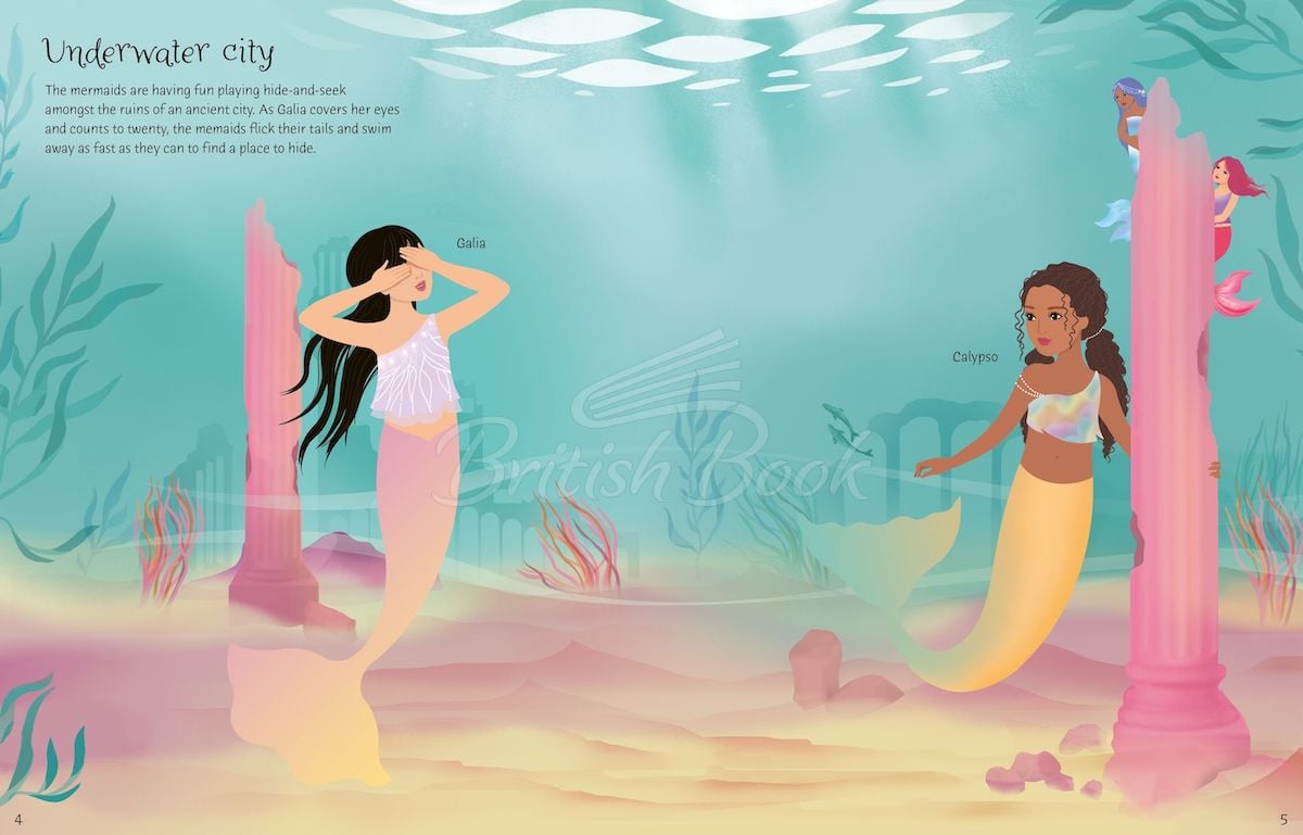 Книга Sticker Dolly Dressing: Mermaid Kingdom зображення 1