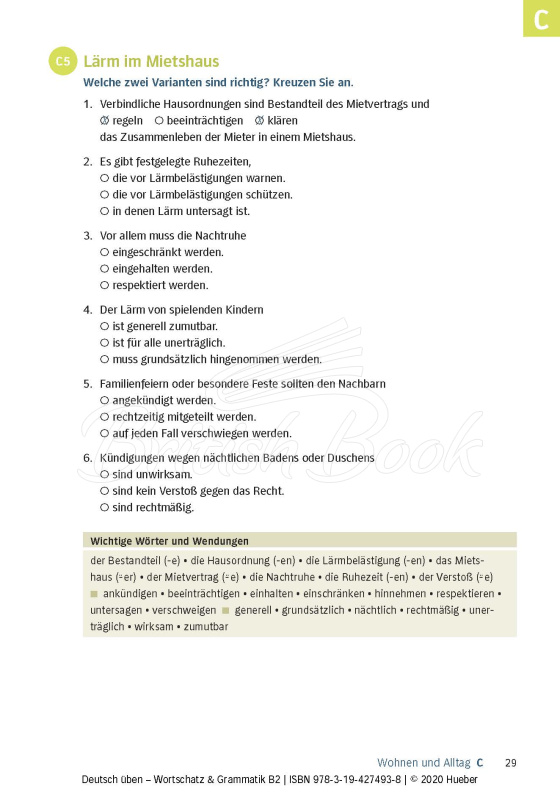 Книга Wortschatz und Grammatik B2 изображение 7