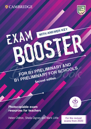 Книга Exam Booster for Preliminary and Preliminary for Schools Second Edition with answer key (for the revised exams 2020) изображение