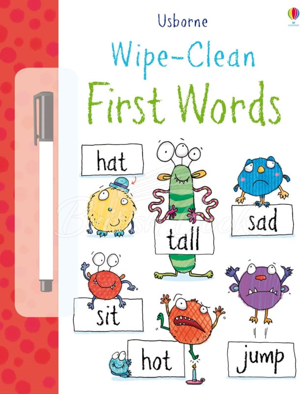 Книга Wipe-Clean First Words изображение