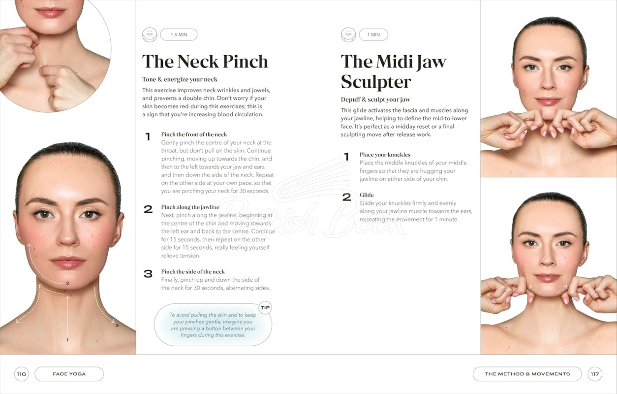 Книга Face Yoga: Sculpt, Lift & Tone in Just 10 Minutes a Day изображение 4