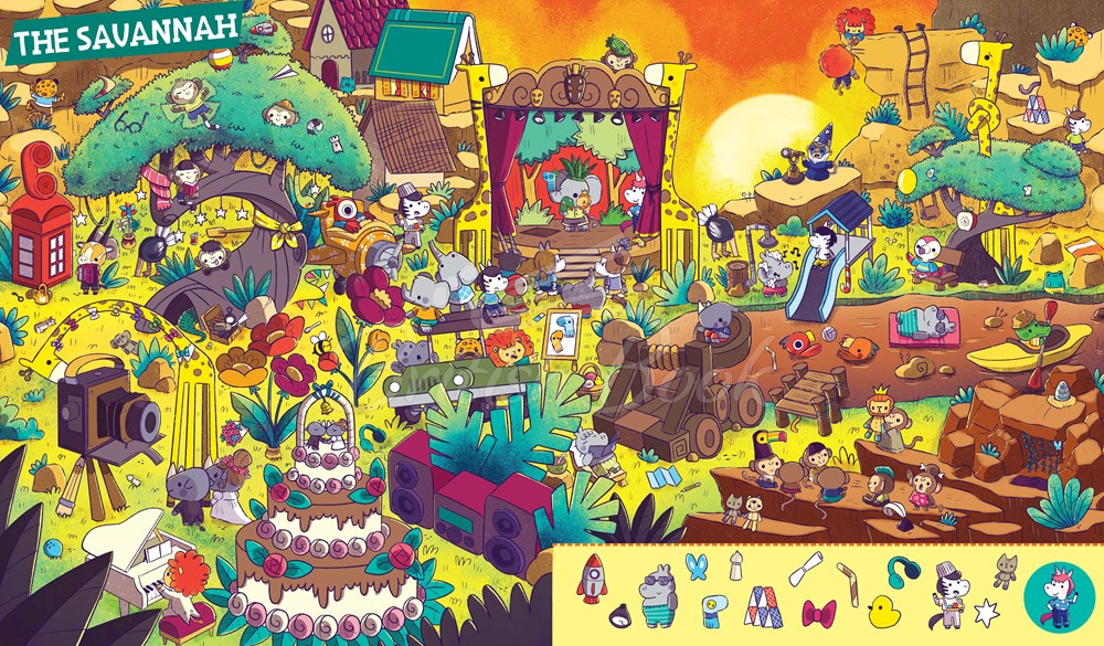 Книга My First Search and Find: Animals зображення 5