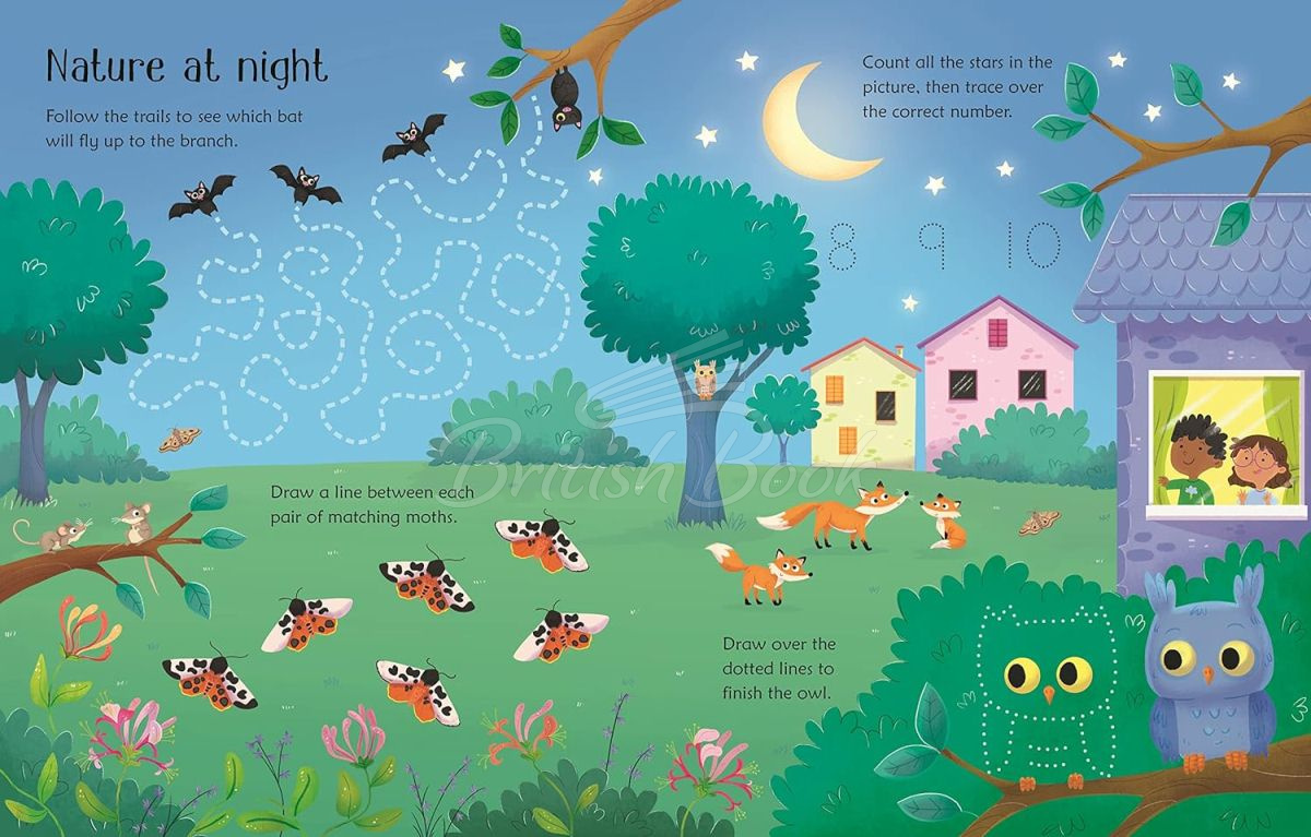 Книга Wipe-Clean Nature Activities изображение 2