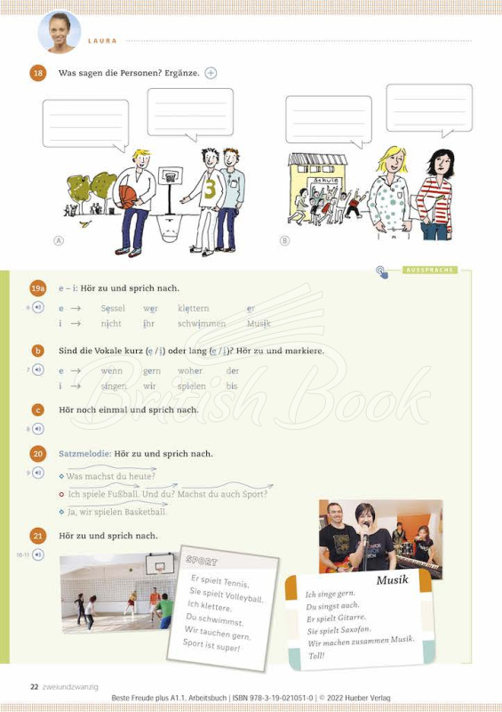 Рабочая тетрадь Beste Freunde PLUS A1.1 Arbeitsbuch mit interaktive Version изображение 7