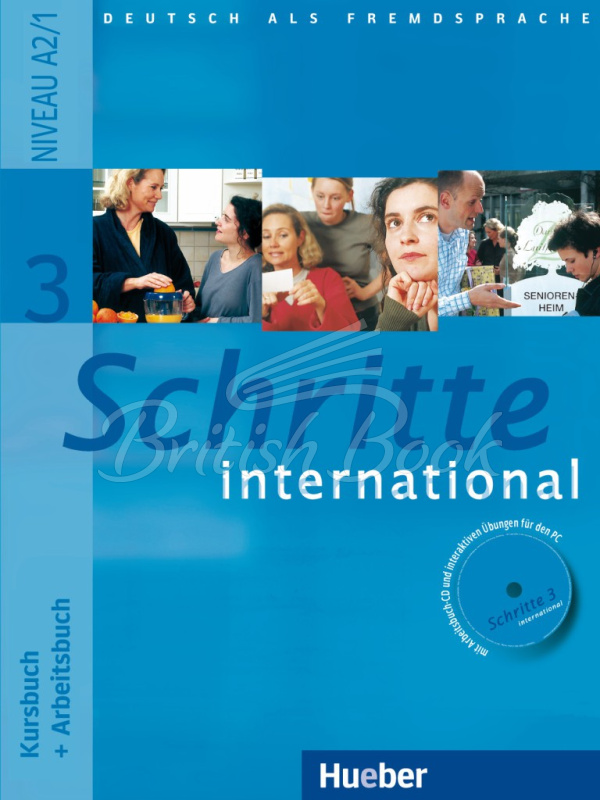 Підручник Schritte international 3 Kursbuch + Arbeitsbuch mit Audio-CD zum Arbeitsbuch und interaktiven Übungen зображення