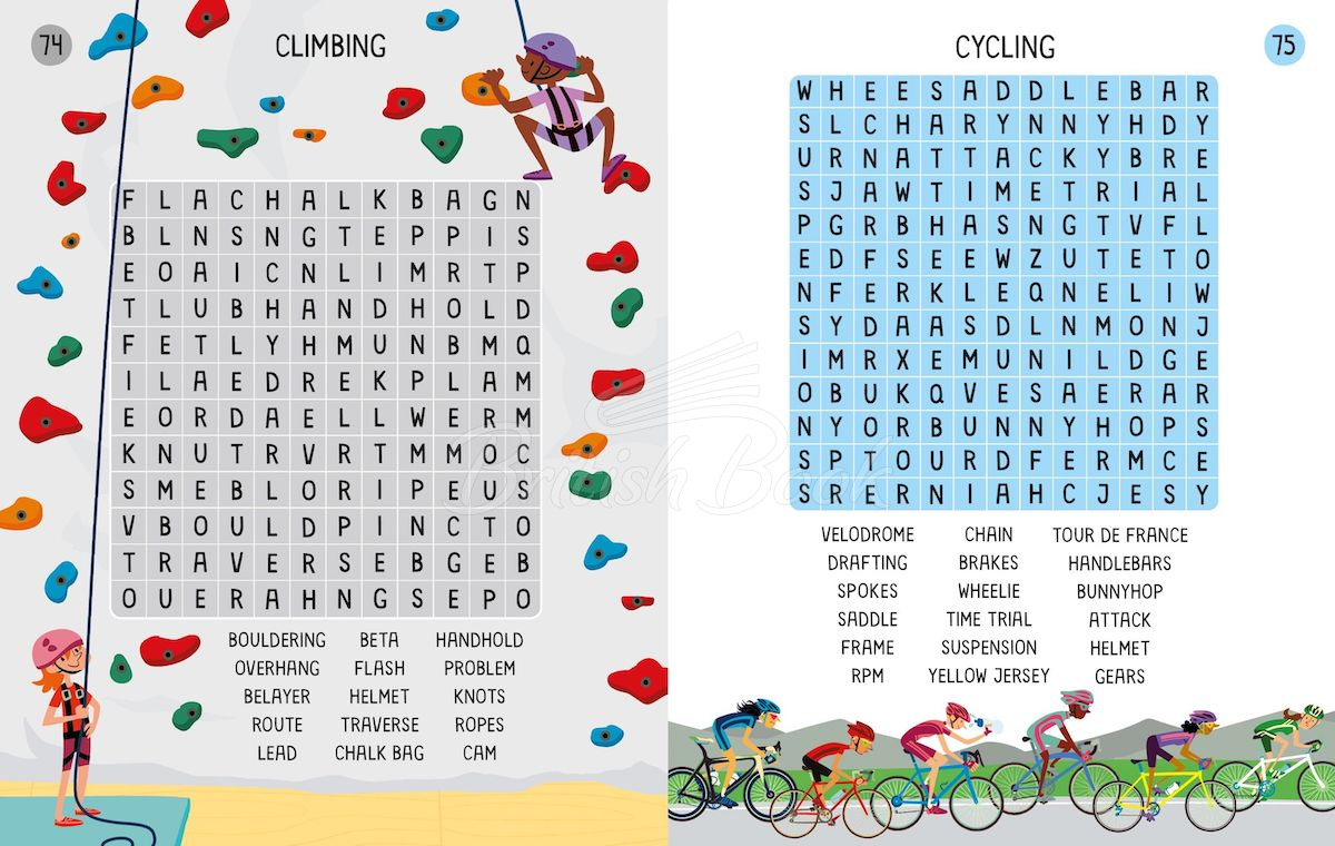 Книга 100 Children's Crosswords: Sports изображение 2