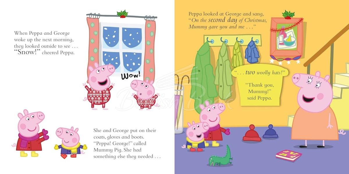 Книга Peppa Pig: Peppa's 12 Days of Christmas изображение 4