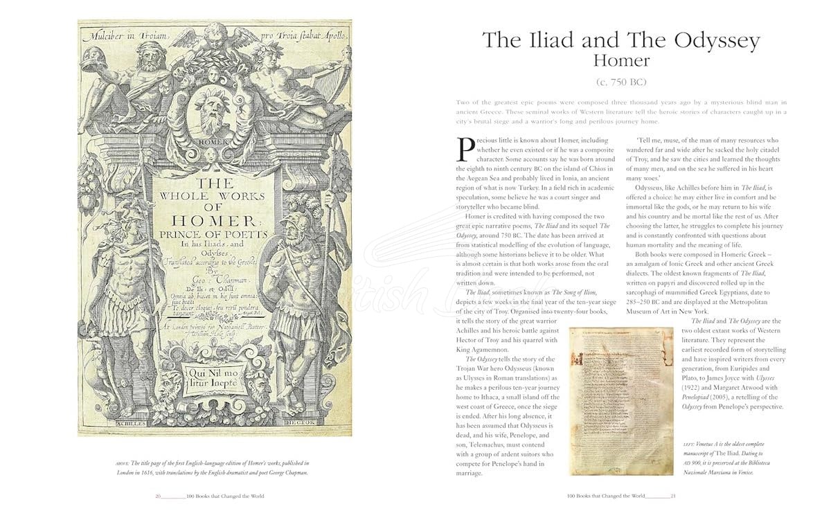 Книга 100 Books that Changed the World изображение 1