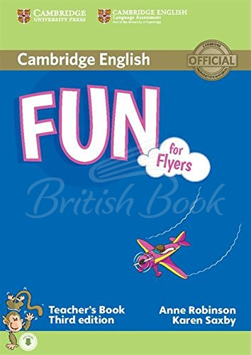 Книга для вчителя Fun for Flyers Third Edition Teacher's Book with Downloadable Audio зображення