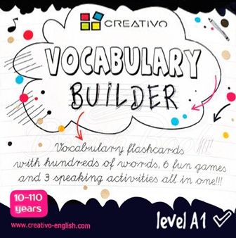 Картки Vocabulary Builder Level A1 зображення