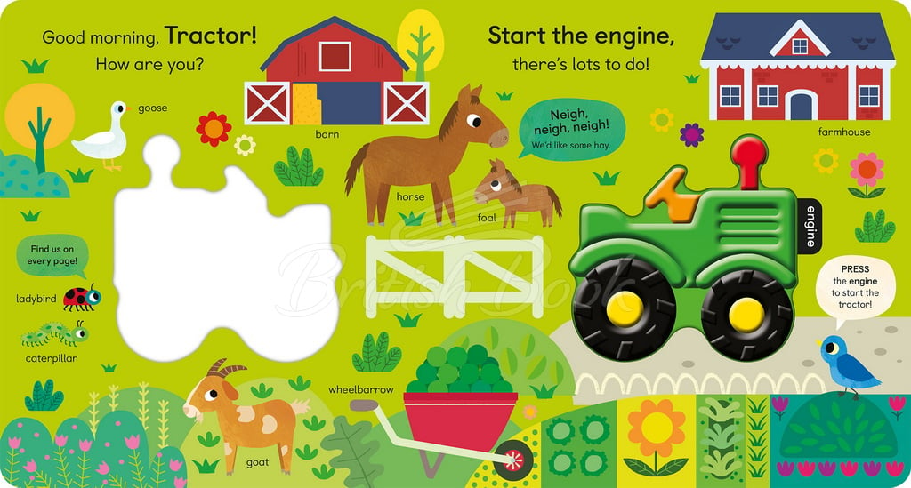 Книга I Can Learn My First Sounds: Noisy Tractor изображение 1