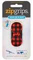 ZipGrips Red Tartan