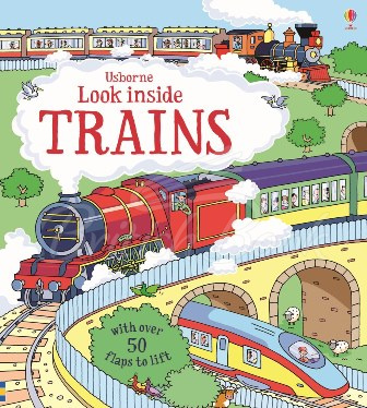 Книга Look inside Trains зображення