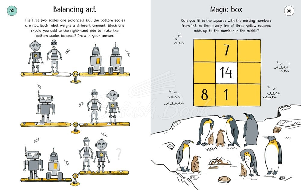 Книга 100 Children's Number Puzzles & Games зображення 5