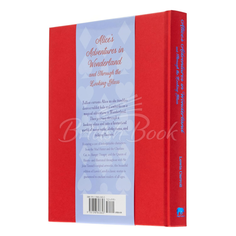 Книга Alice's Adventures in Wonderland and Through the Looking Glass зображення 1