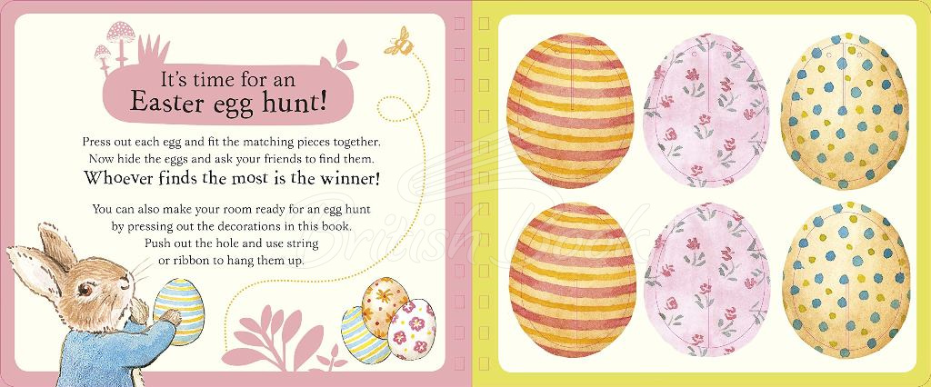 Книга Peter Rabbit: Easter Eggs (Press Out and Play!) зображення 1