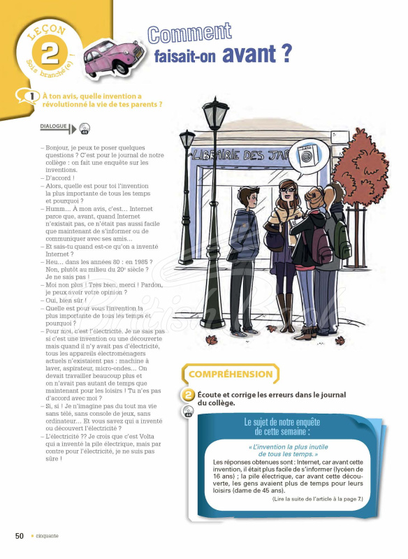 Учебник Adosphère 3 Livre de l'élève avec CD audio изображение 6