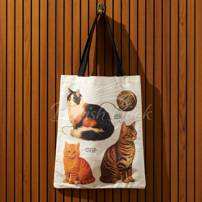 Сумка Moody Cats Canvas Tote зображення 4