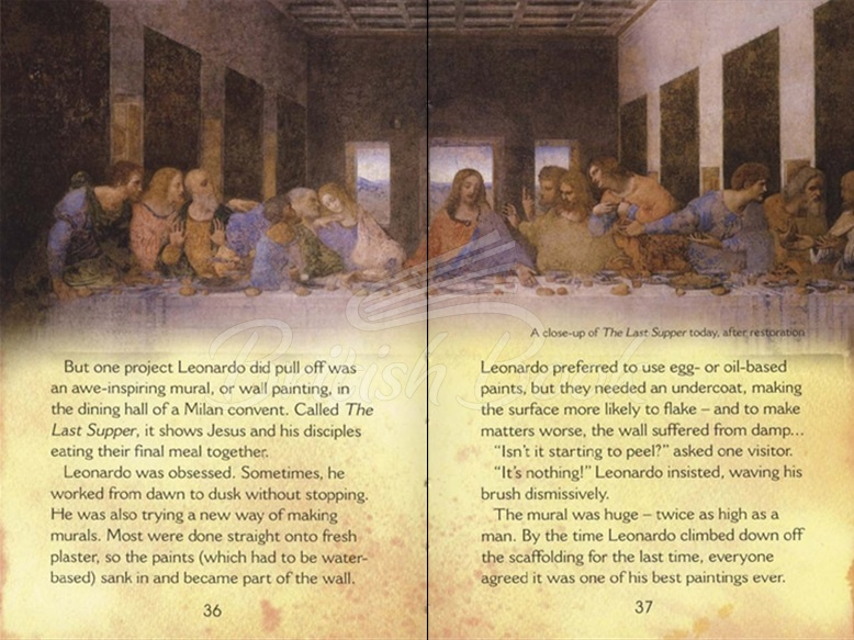 Книга Usborne Young Reading Level 3 Leonardo da Vinci изображение 2