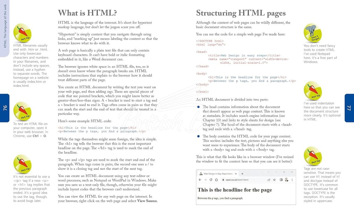 Книга Web Design in Easy Steps 7th Edition изображение 4