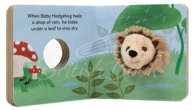Книга Baby Hedgehog Finger Puppet Book изображение 1