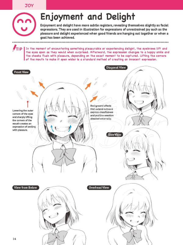 Книга How to Create Manga: Drawing Facial Expressions изображение 7