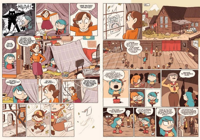 Книга Hilda and the Black Hound (Book 4) зображення 1