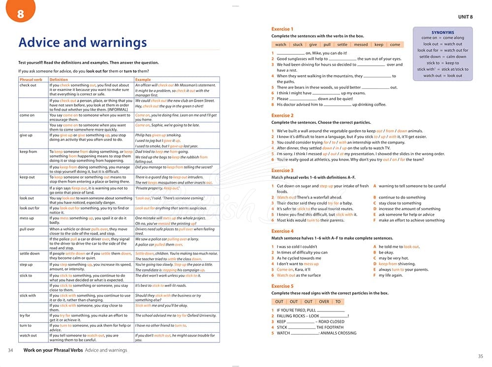 Підручник Work on your Phrasal Verbs зображення 3