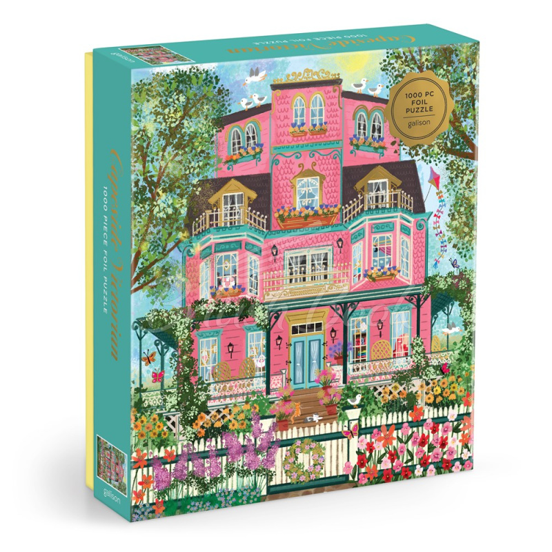 Пазл Joy Laforme Capeside Victorian 1000 Piece Foil Puzzle зображення 1
