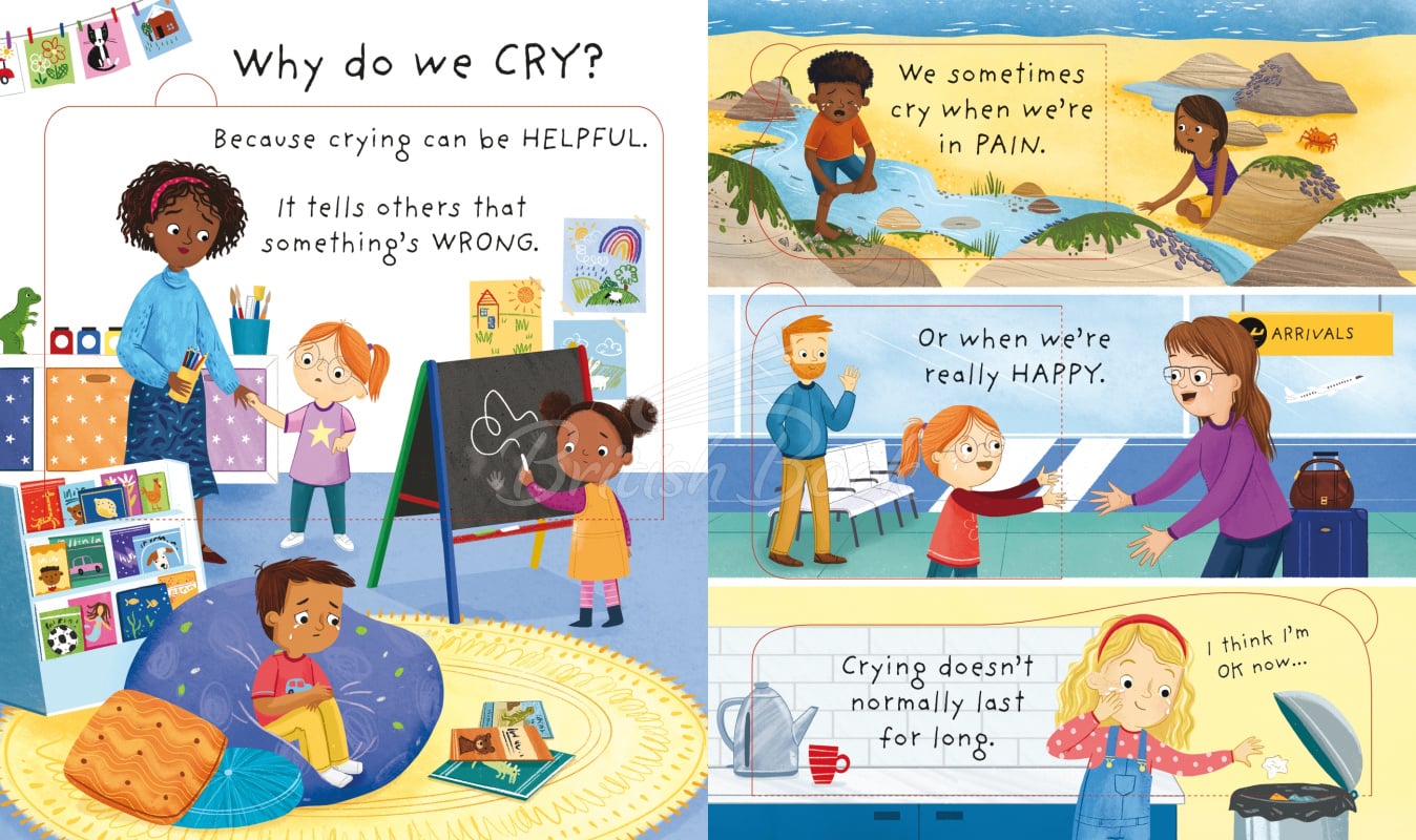 Книга Lift-the-Flap First Questions and Answers: Why Do I (Sometimes) Feel Sad? зображення 3