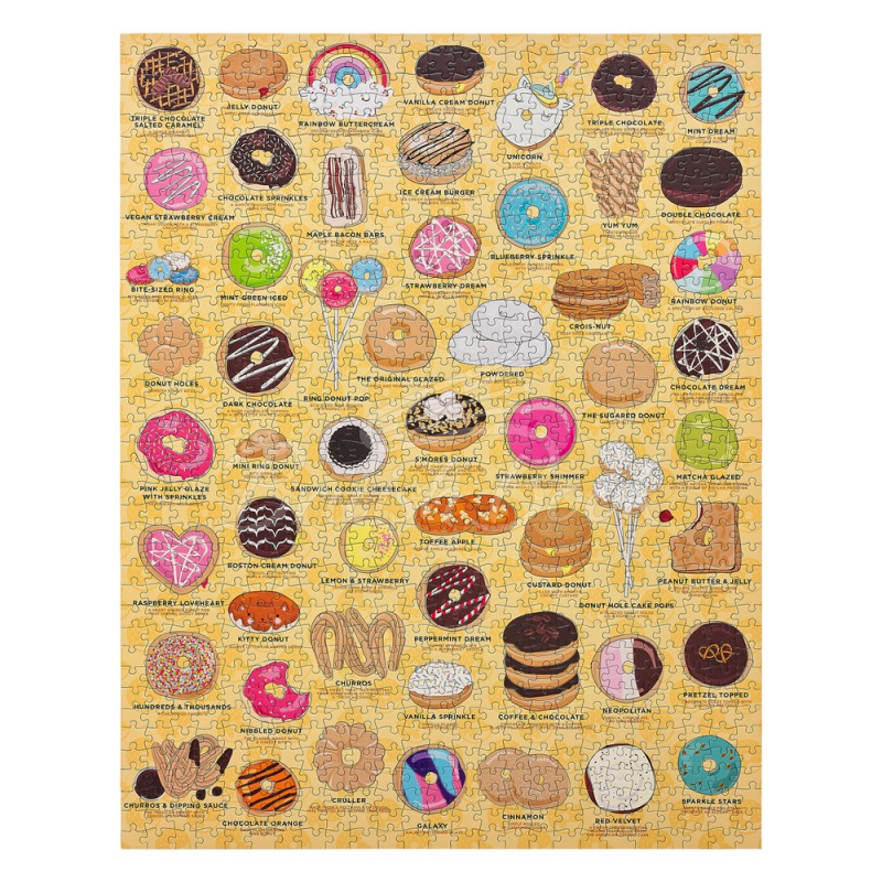 Пазл Donut Lover's 500 Piece Jigsaw Puzzle зображення 2