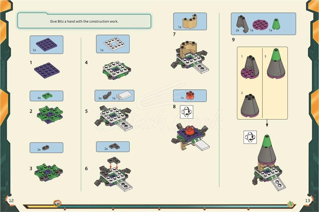 Книга LEGO Books: Build Your Own Story: Space Rescue зображення 2
