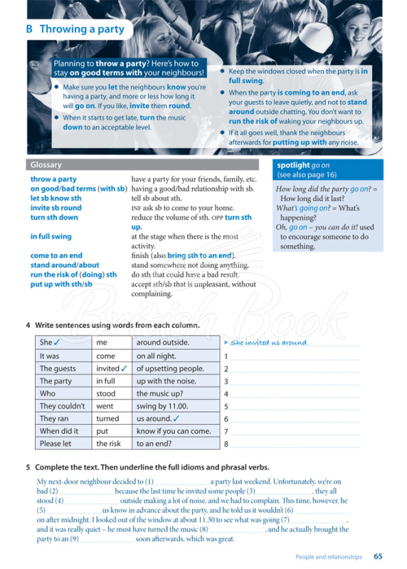 Книга Oxford Word Skills: Idioms and Phrasal Verbs Intermediate with answer key изображение 8