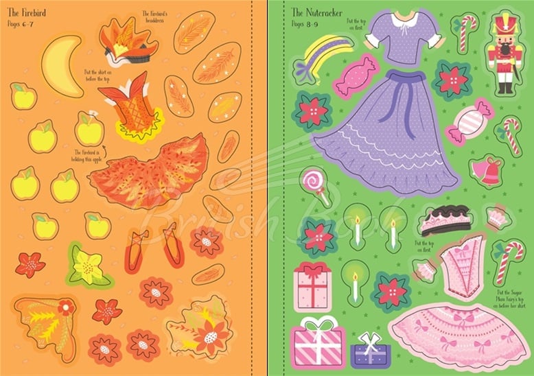 Книга Little Sticker Dolly Dressing: Ballerina зображення 1