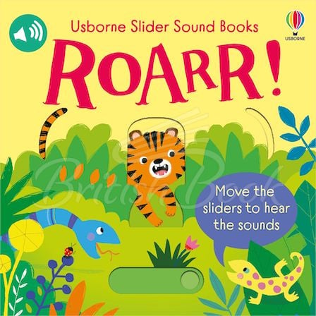 Книга Usborne Slider Sound Books: Roarr! зображення