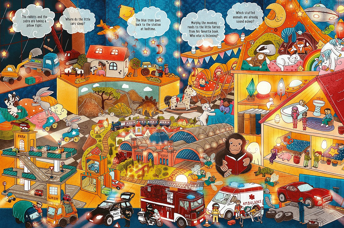 Книга My Big Wimmelbook: Good Night зображення 2