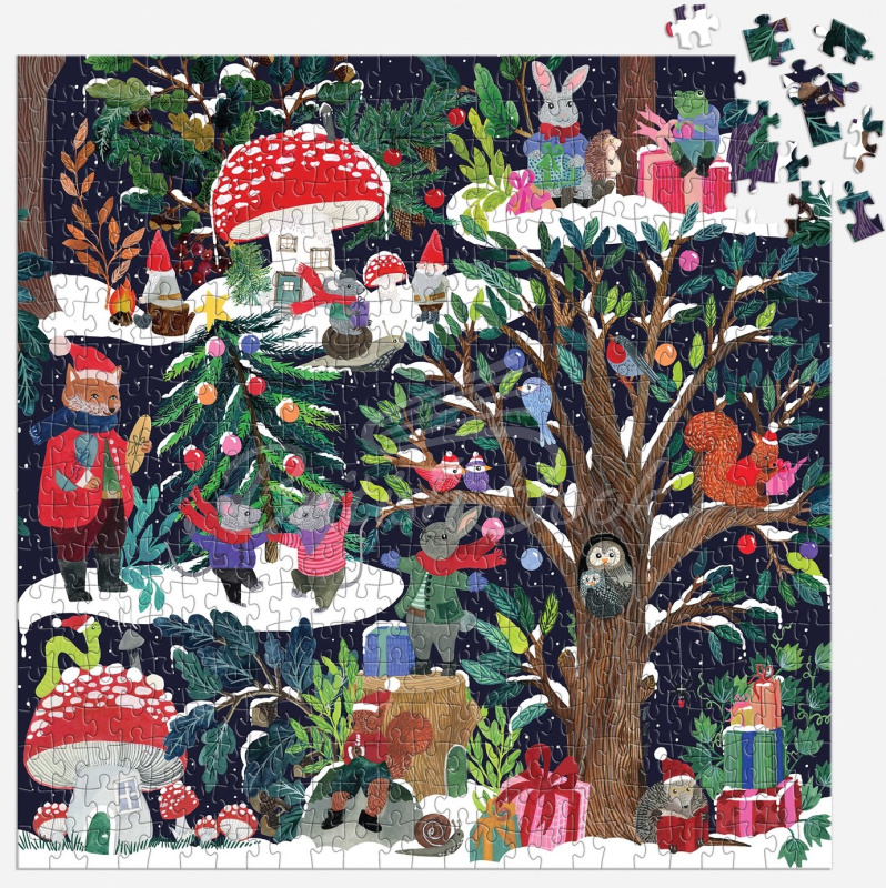 Пазл Yuletide Forest 500 Piece Puzzle зображення 3