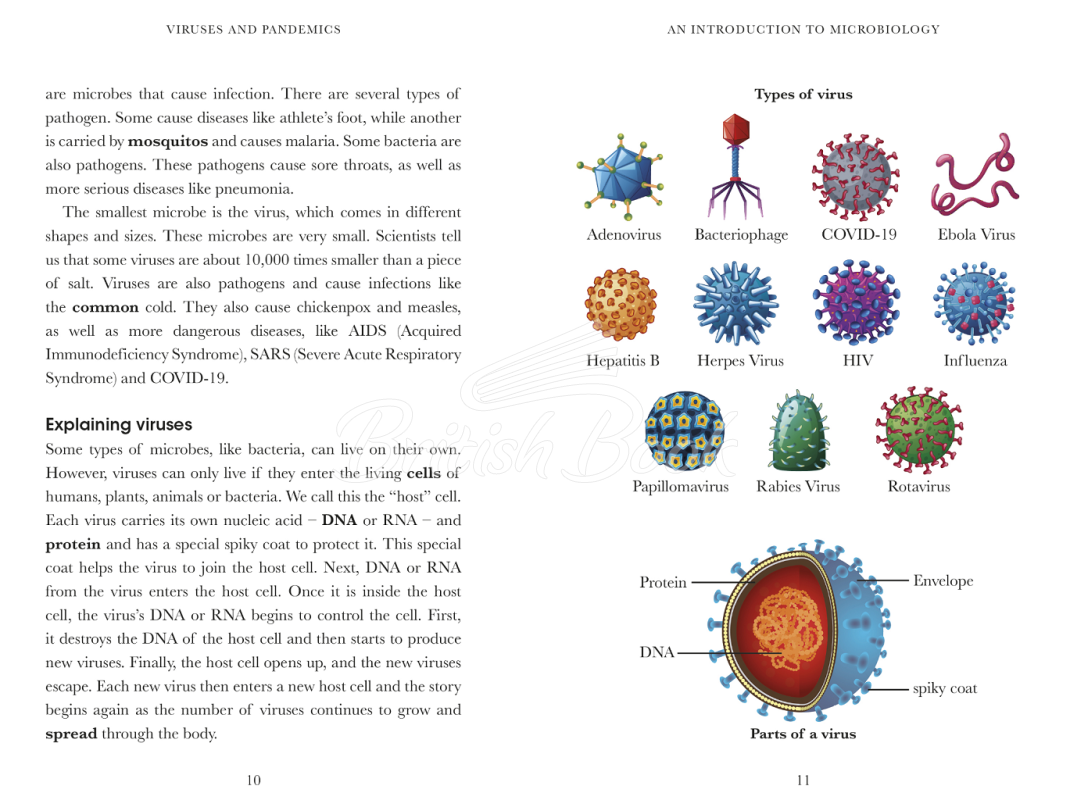 Книга Penguin Readers Level 4 Viruses and Pandemics изображение 1