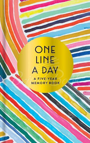 Нотатник Rainbow One Line a Day: A Five-Year Memory Book зображення