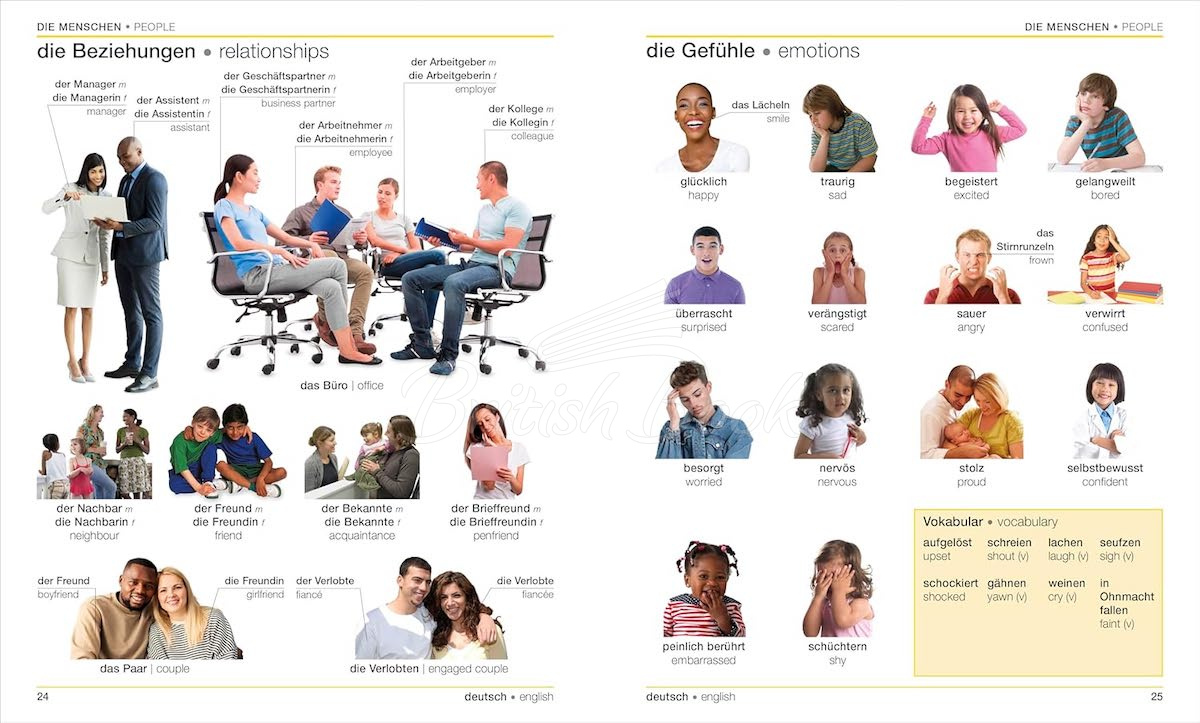 Книга German-English Bilingual Visual Dictionary изображение 1