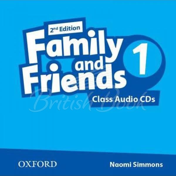 Аудіодиск Family and Friends 2nd Edition 1 Class Audio CDs зображення