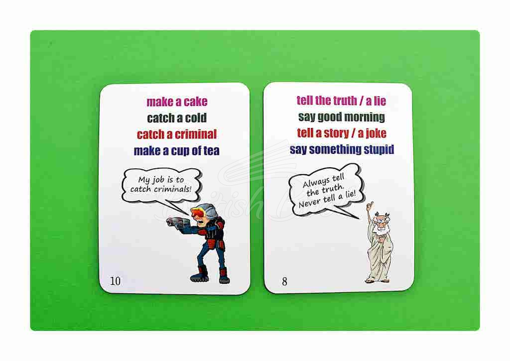 Картки Fun Card English: Collocations Part 1 зображення 7